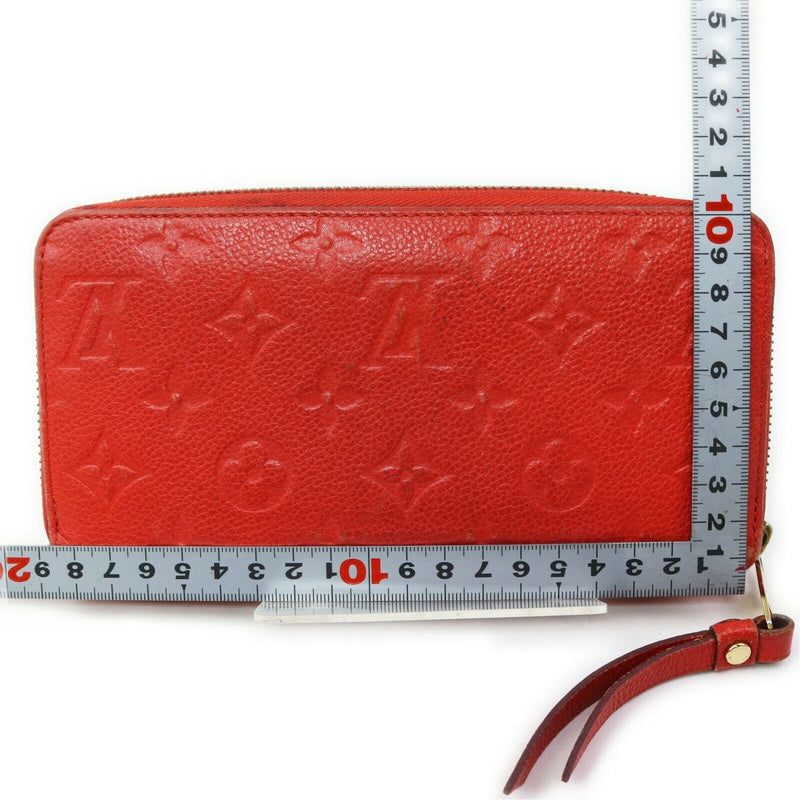 Louis Vuitton Zippy Wallet Red