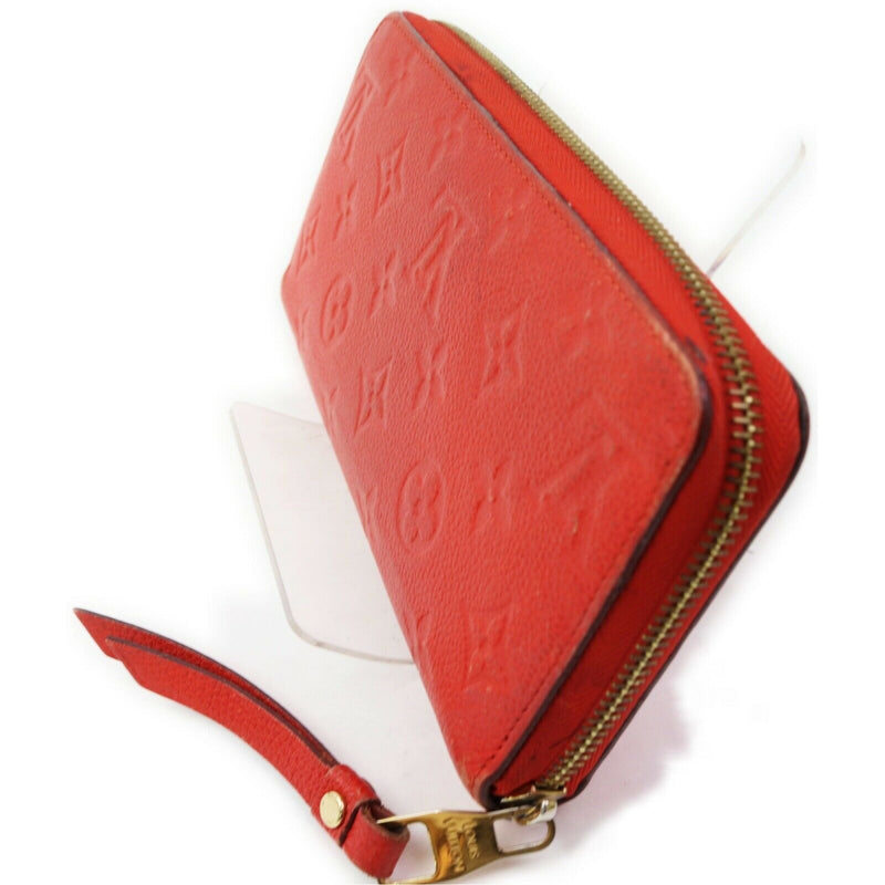 Louis Vuitton Zippy Wallet Red