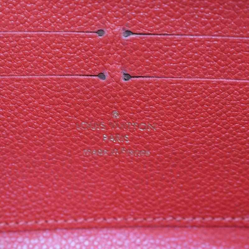 Louis Vuitton Zippy Wallet Red