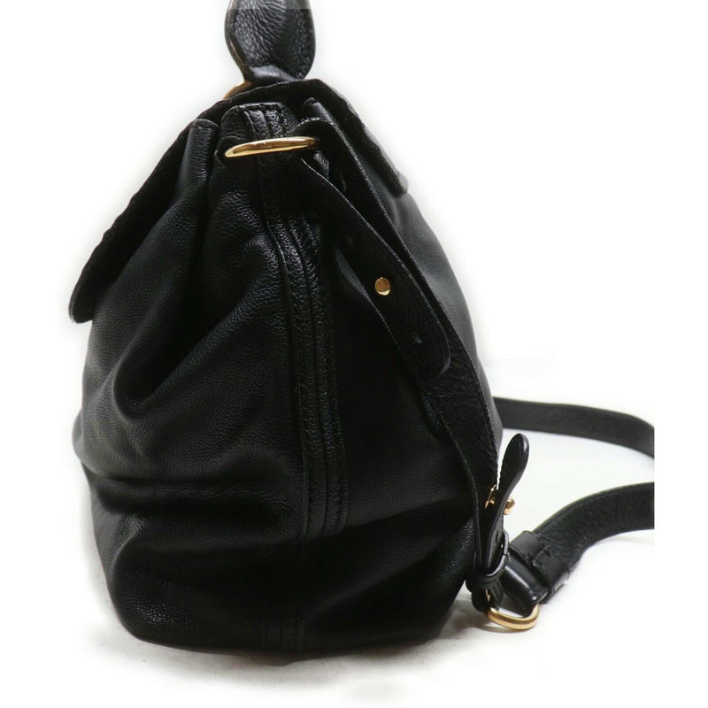 Chloe Hand Bag Elsie Black Leather