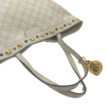 Gucci Tote Bag Cream Leather