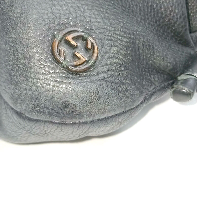 Gucci Shoulder Bag Leather Black