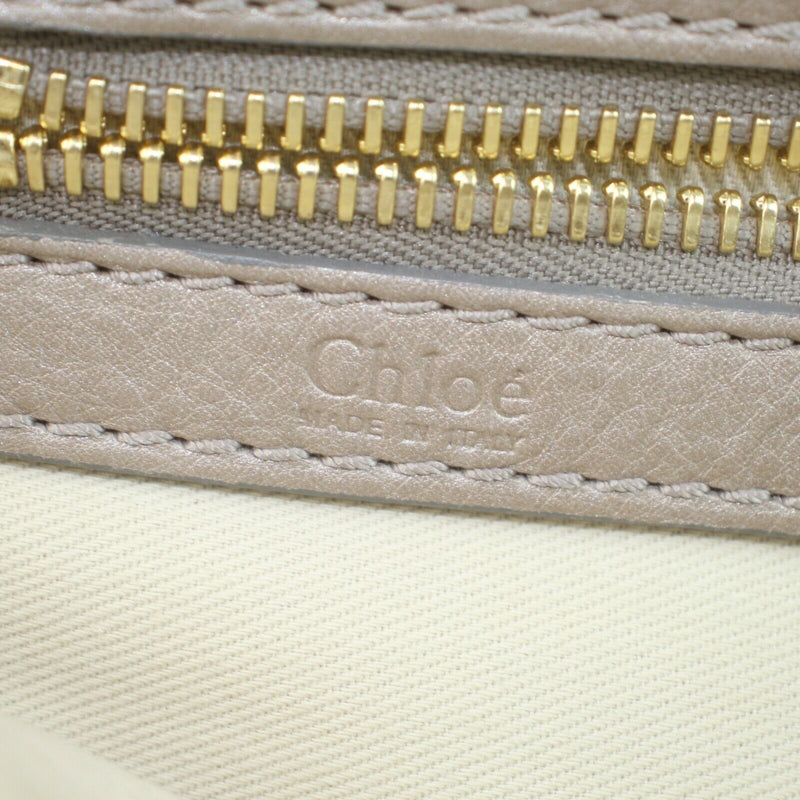 Chloe Tote Bag Leather Bay Brown