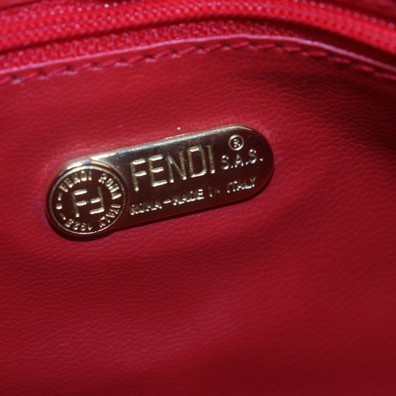 Fendi Crossbody Bag Red Coated