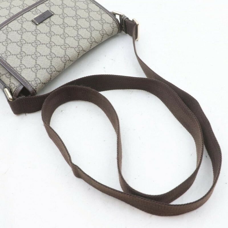 Gucci Crossbody Bag Brown Coated