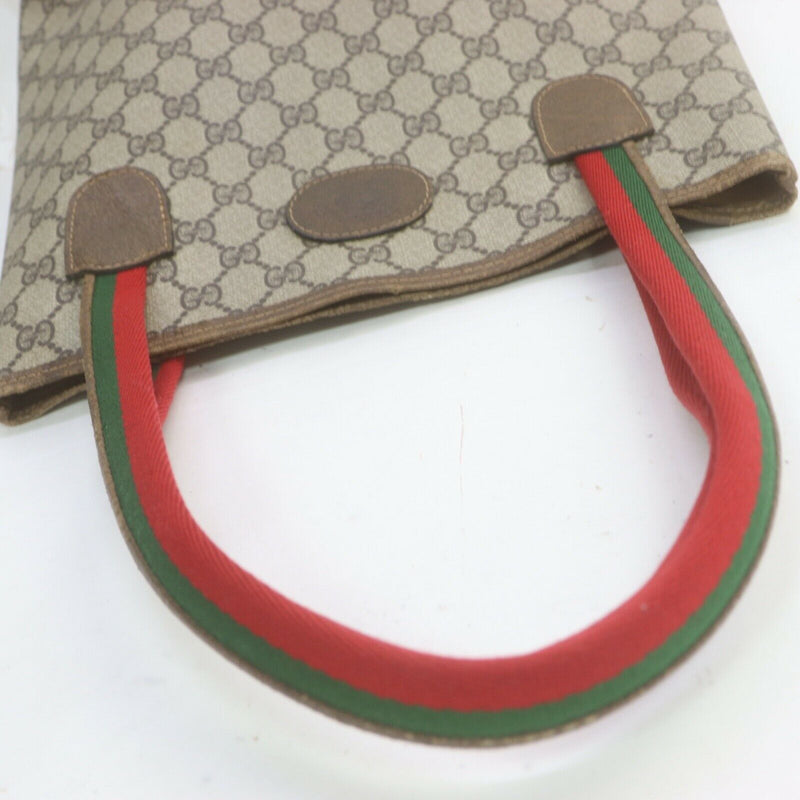 Gucci Tote Bag Light Brown Coated