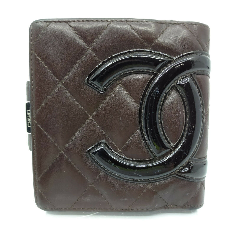Chanel Cambon Wallet Deep Brown