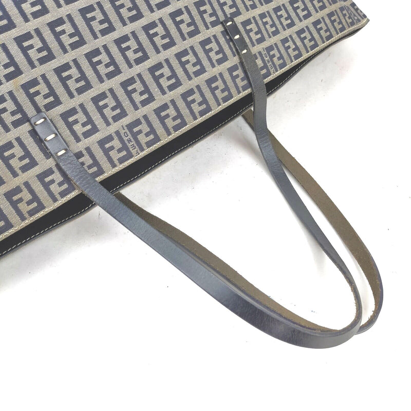 Fendi Tote Bag Pvc Navy Blue