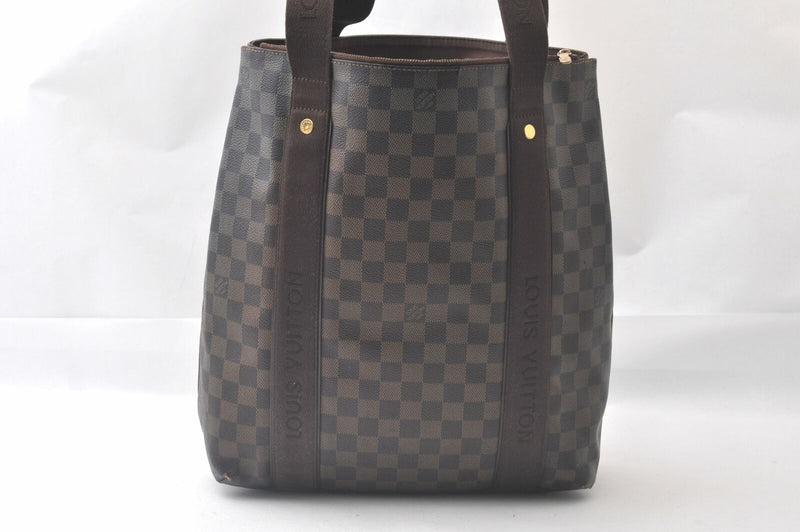 Louis Vuitton Beaubourg Canvas Shoulder Bag (pre-owned) in Black