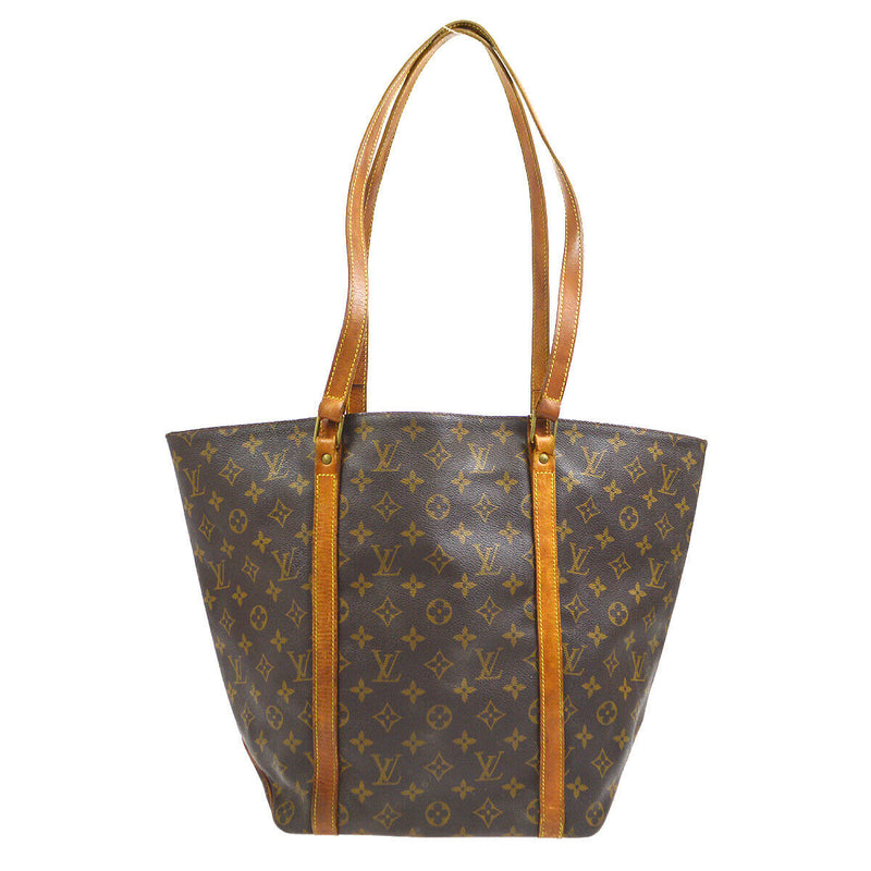 Auth* Louis Vuitton LV Shoulder Bag Sac Shopping Browns Monogram w/ dustbag