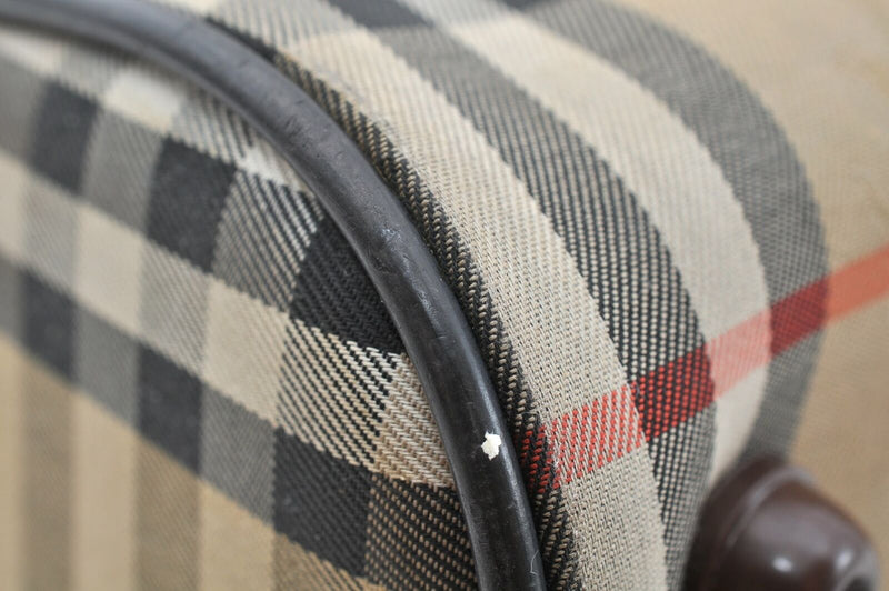 Burberry Nova Check Hand Bag Canvas