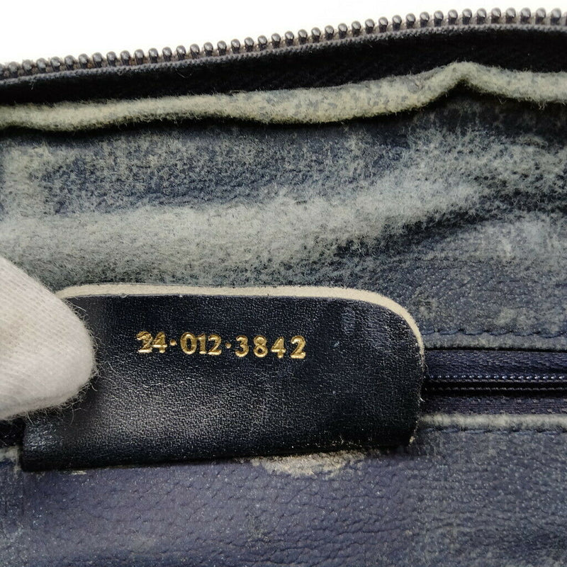 Gucci Vintage Hand Bag Blue Pvc