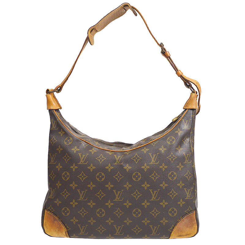 Boulogne leather handbag Louis Vuitton Multicolour in Leather