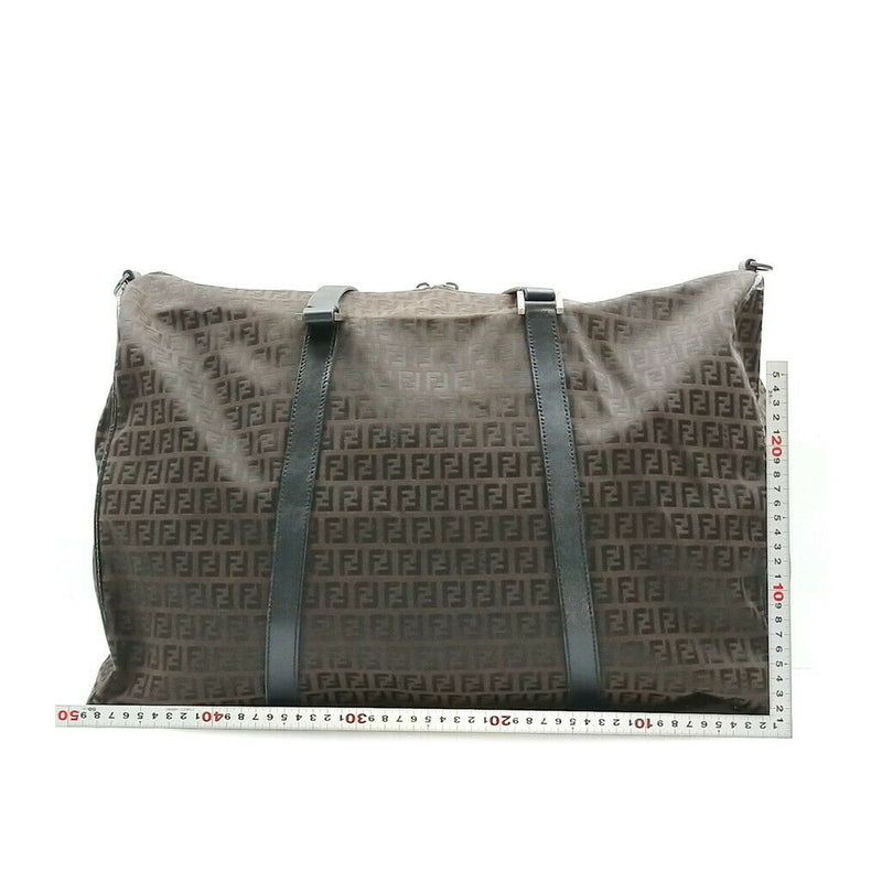 Fendi Travel Bag Brown Leather