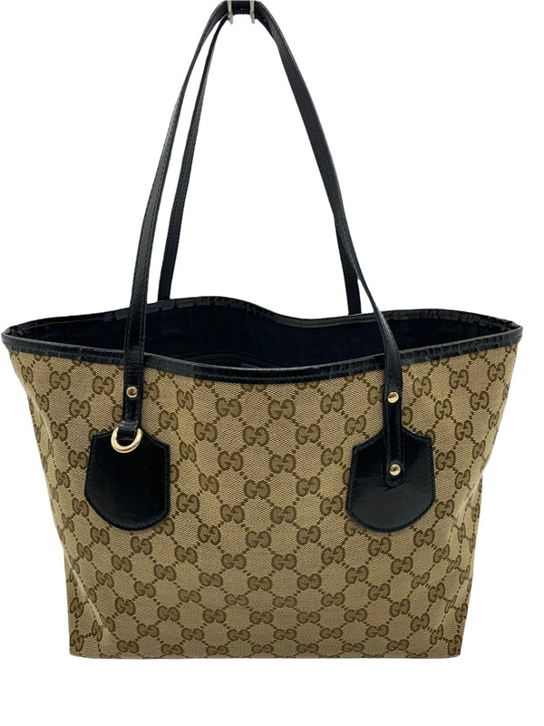 Gucci Gg Shoulder Bag Brown Canvas