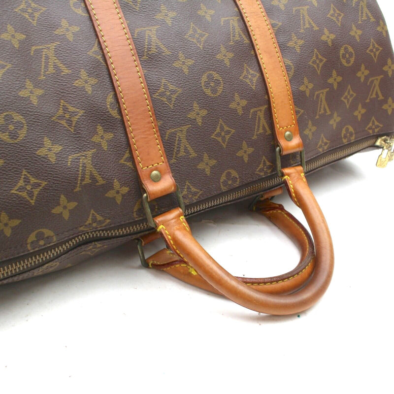 Pre-loved authentic Louis Vuitton Keepall 50 Travel sale at jebwa