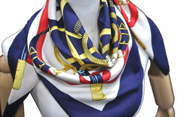 Hermes Carre 90 Scarf 'Eperon D'Or'