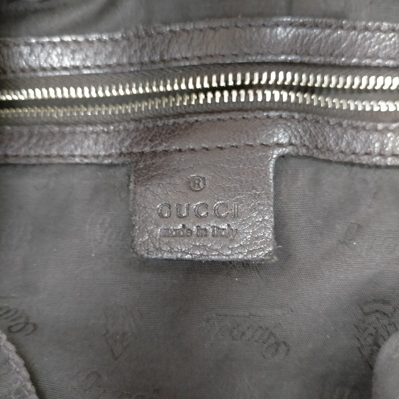 Gucci Shoulder Bag Black Canvas