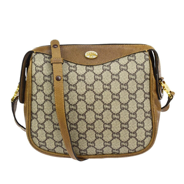 Gucci Plus Gg Crossbody Bag Brown