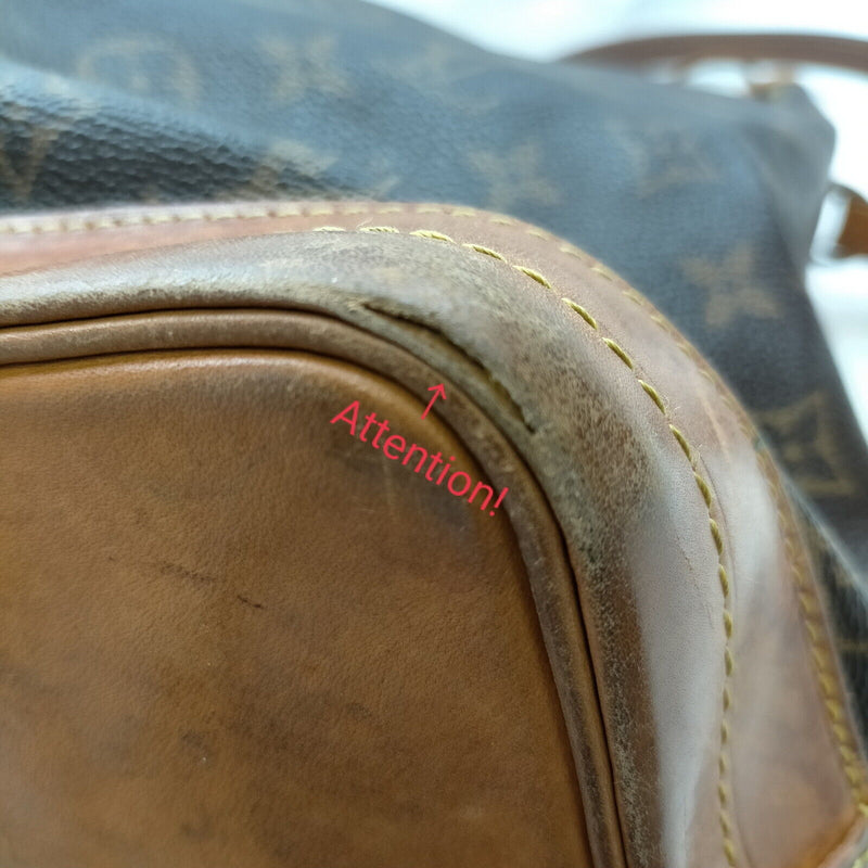 Louis Vuitton Noe Backpack Brown