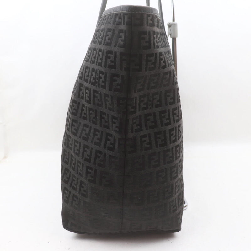 Fendi Shoulder Bag Black Canvas