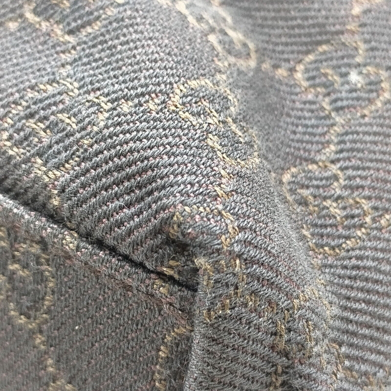 Gucci Hand Bag Brown Canvas