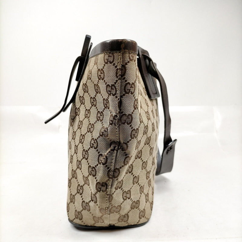 Gucci Shoulder Bag Brown Canvas