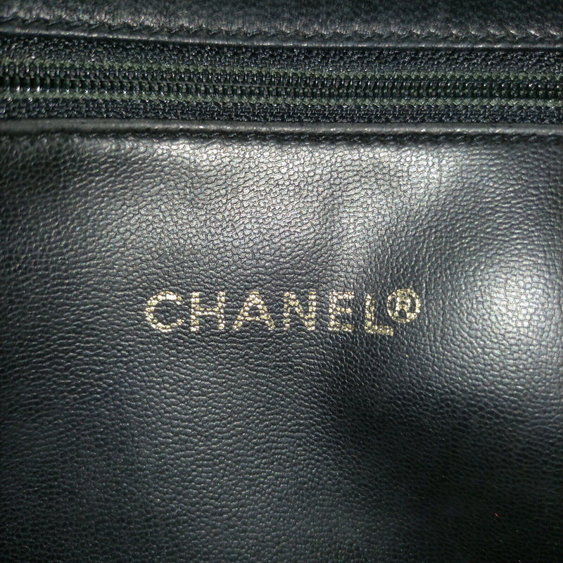 Chanel Shoulder Bag Black Nylon