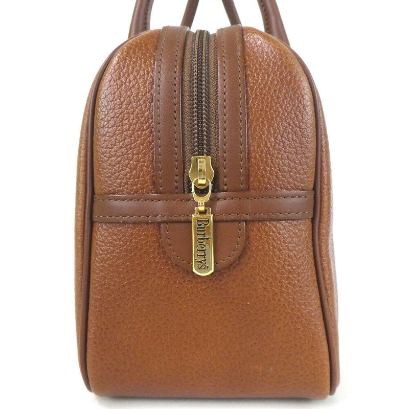 Pre-loved authentic Burberry Boston Shoulder Bag Brown sale at jebwa