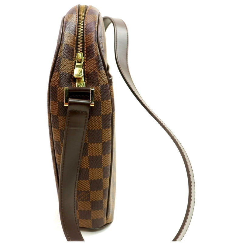Louis Vuitton Ipanema Brown Leather Shoulder Bag (Pre-Owned)