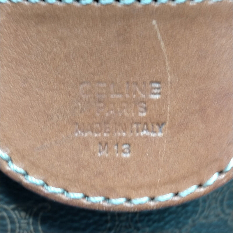 Celine Travel Bag Brown Coated