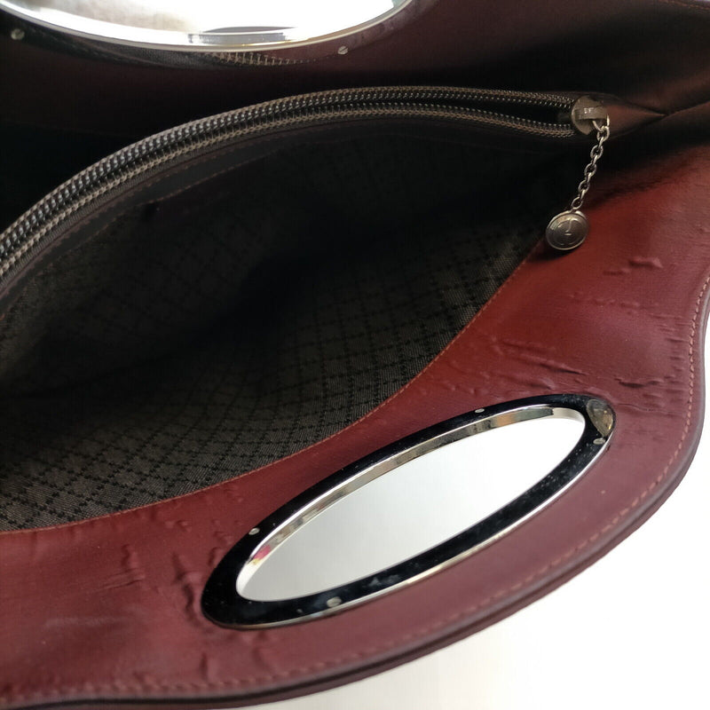 Gucci Hand Bag Bordeaux Nylon