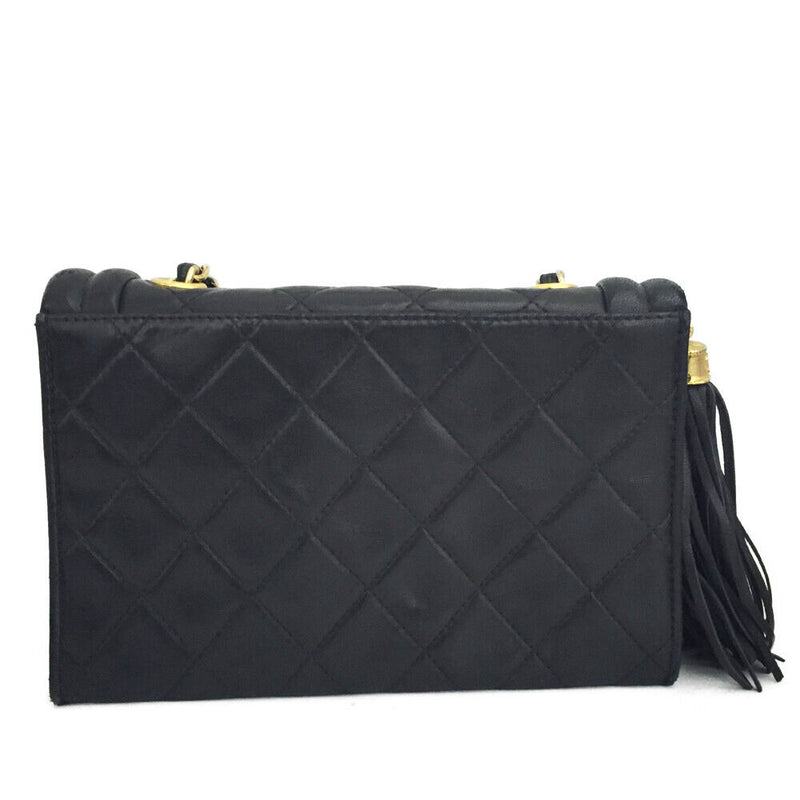 Chanel Quilted Matelasse Fringe