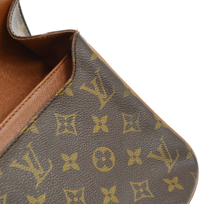 Louis Vuitton Vintage Monogram Courcelles Shoulder Bag - Brown