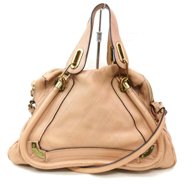 Pre-loved authentic Chloe Paraty Shoulder Bag Pink sale at jebwa