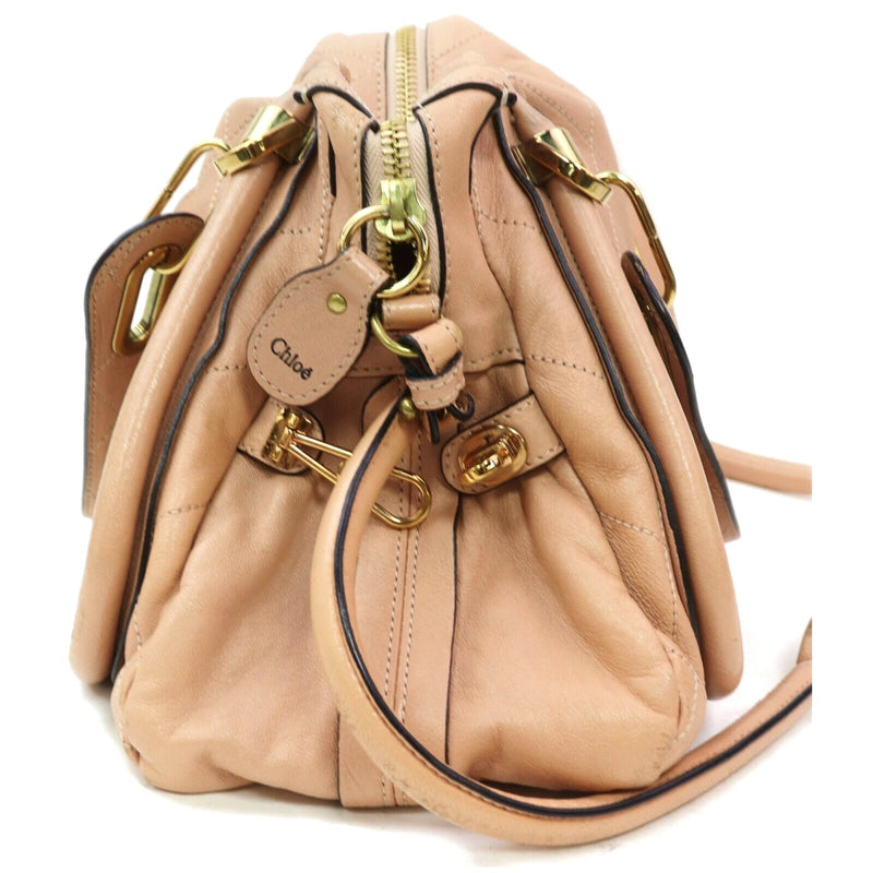 Pre-loved authentic Chloe Paraty Shoulder Bag Pink sale at jebwa