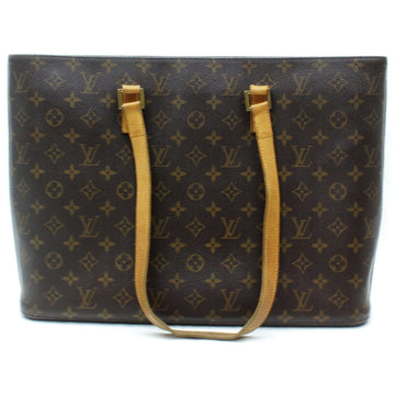 Pre-loved authentic Louis Vuitton Tote Bag Luco Brown sale at jebwa