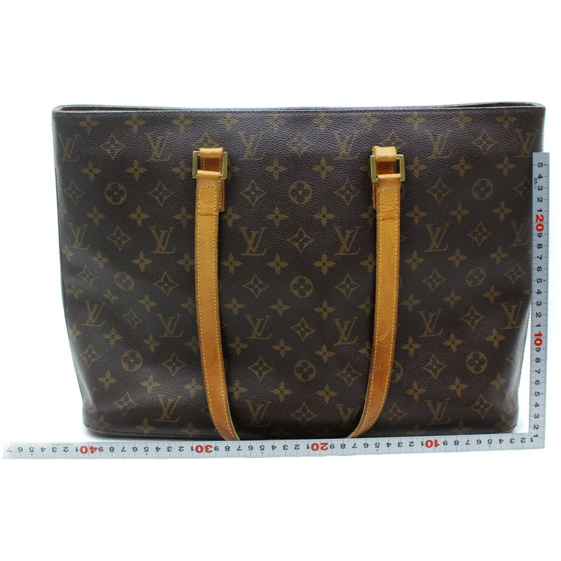 Pre-loved authentic Louis Vuitton Tote Bag Luco Brown sale at jebwa
