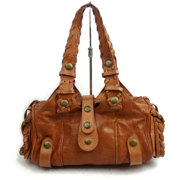 Pre-loved authentic Chloe Silverado Tote Bag Brown sale at jebwa
