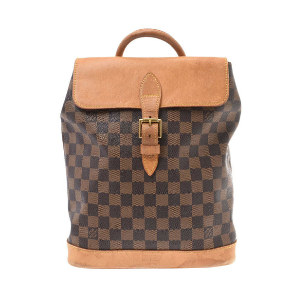 Pre-loved authentic Louis Vuitton Brown Backpack sale at jebwa