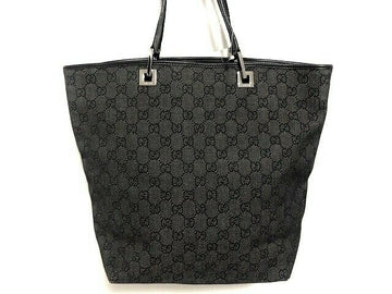 Pre-loved authentic Gucci Gg Black Jacquard & Leather sale at jebwa