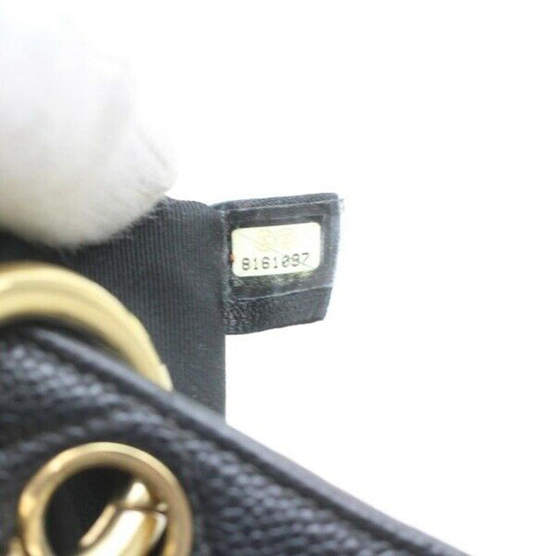 Pre-loved authentic Chanel Chain Shoulder Bag Black sale at jebwa