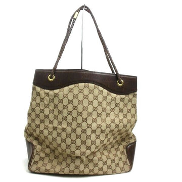 Pre-loved authentic Gucci Gg Tote Bag Brown Canvas sale at jebwa