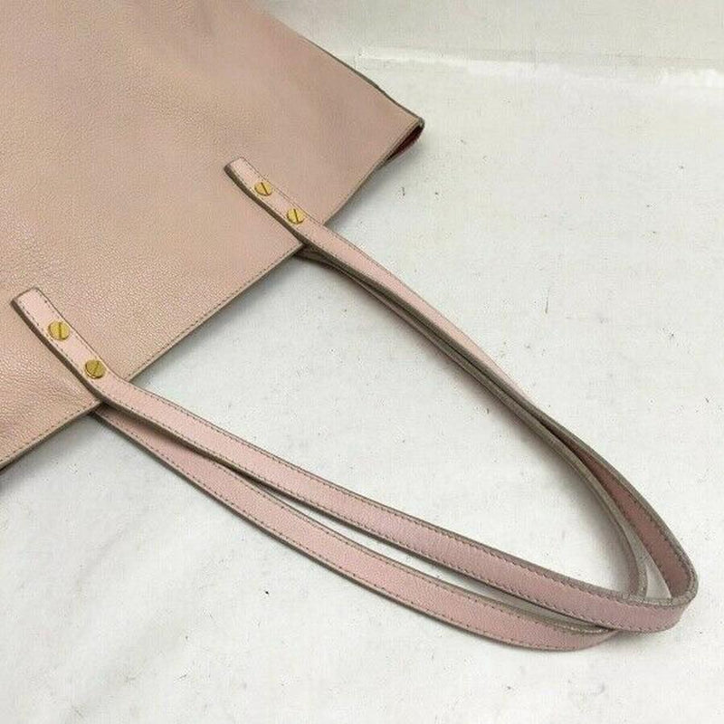 Pre-loved authentic Chloe Tote Bag Pink Leather sale at jebwa
