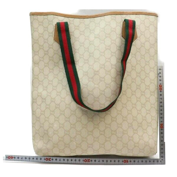 Pre-loved authentic Gucci Tote Bag Light Brown Coated sale at jebwa