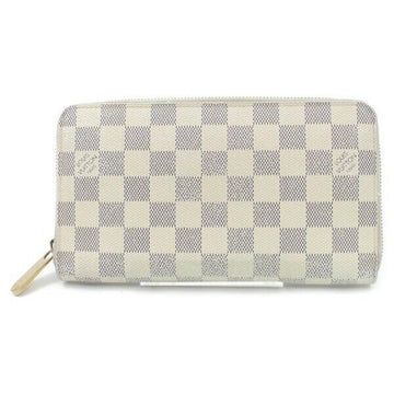 Pre-loved authentic Louis Vuitton Zippy Wallet White sale at jebwa