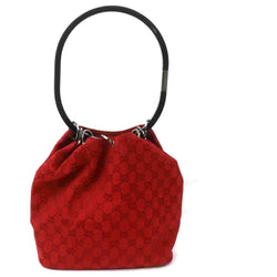 Pre-loved authentic Gucci Gg Hand Bag Red Canvas sale at jebwa