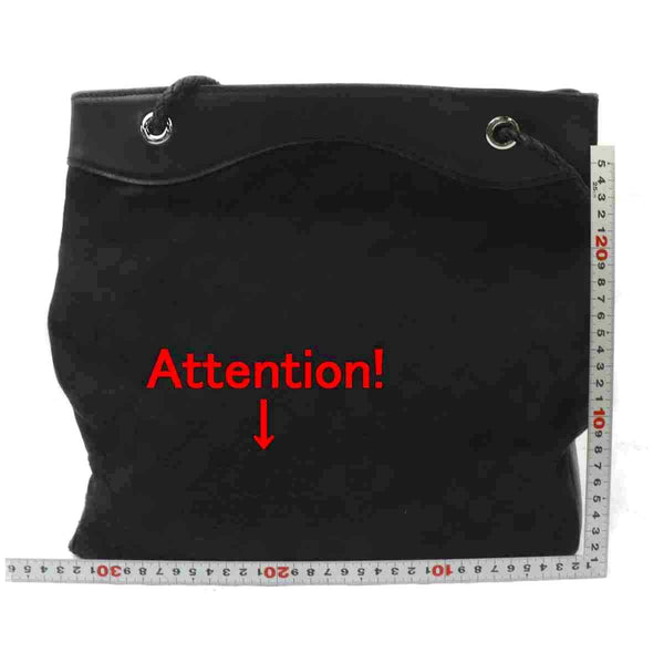 Pre-loved authentic Gucci Shoulder Bag Black Canvas sale at jebwa