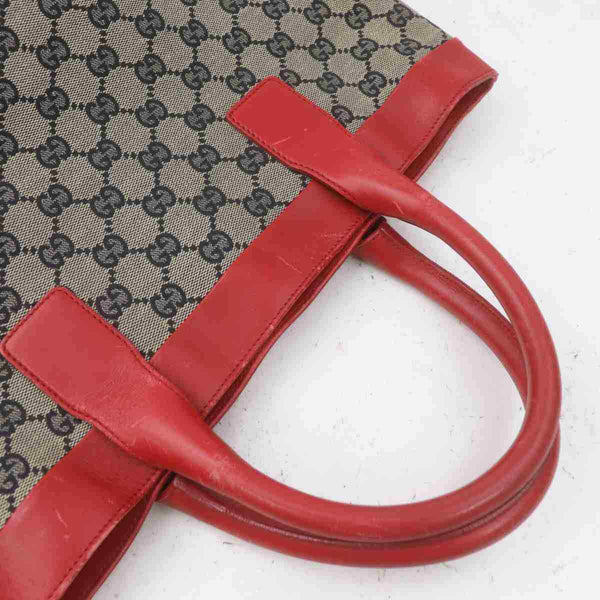 Pre-loved authentic Gucci Gg Tote Bag Brown Canvas sale at jebwa