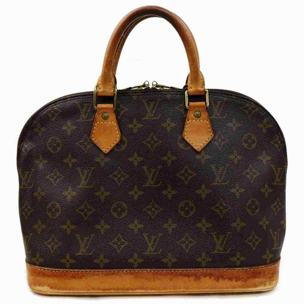 Pre-loved authentic Louis Vuitton Alma Hand Bag Brown sale at jebwa
